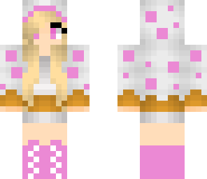 pink cake girl