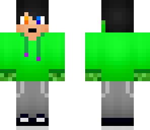 nick in a green sweater