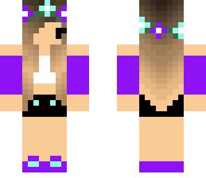 purple girl