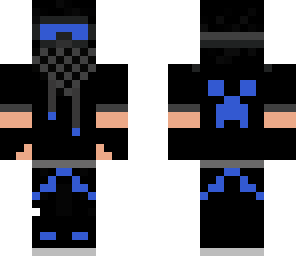 paintball player blue by gimeno2003