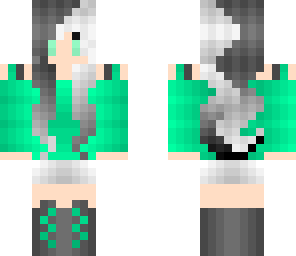 mint oreo girl enjoy