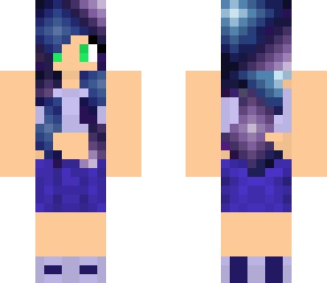 galaxy hair