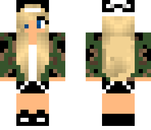 camo girl