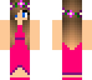 fancy flower girl