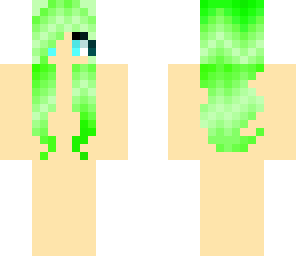 electric green hair base