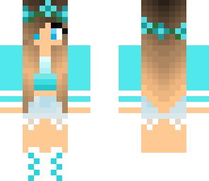 blue tumblr girl
