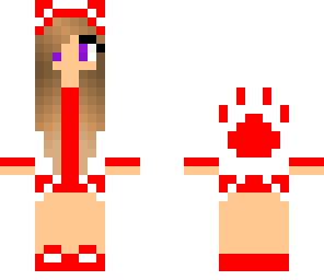 red animal girl