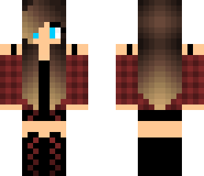 cute red sweater girl