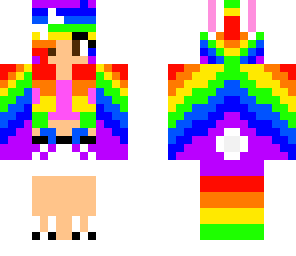 rainbow bunny