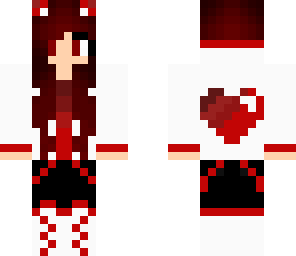 fille amoureuse rouge
