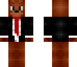 teddy bear in a suit