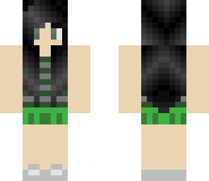 slytherin inspired girl - the houses series