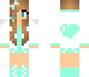 blue girl