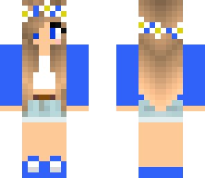 blue flower teen
