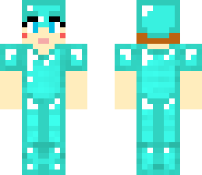 diamond armor girl