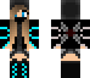 blue warrior  girl