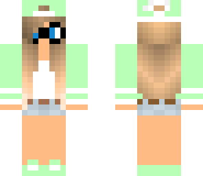 green nerd girl -fabueren