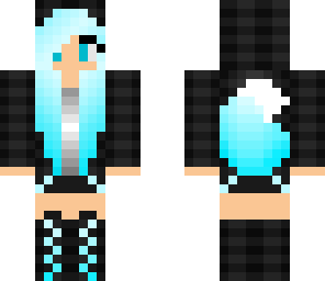 blue fox girl