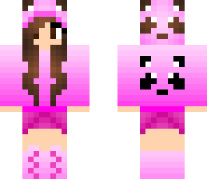 pink panda girl