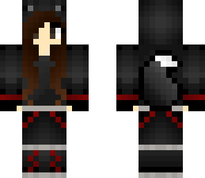 black wolf girl