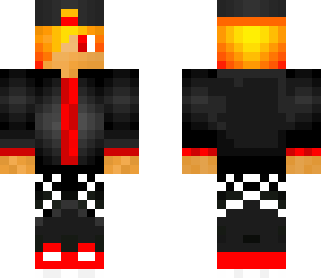 cool blonde fire boy