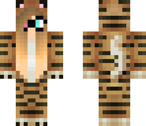 tiger girl with glasses