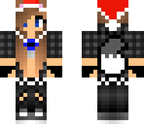 santa wolf girl