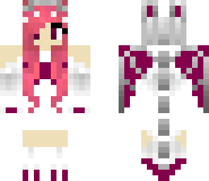 pink dragon girl