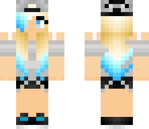 blue girl chick