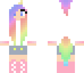 unicorn girl edit