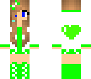 lime hearted girl