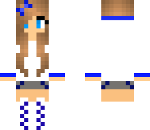 gamer girl blue