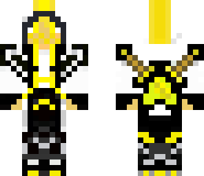 fixed hands ninja yellow