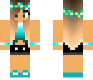 cyan girl