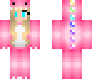 pink dino girl