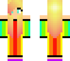 rainbow girl