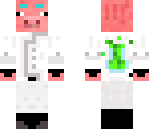 scientist pig