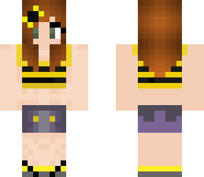 yellow summer girl