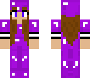 purple armour girl