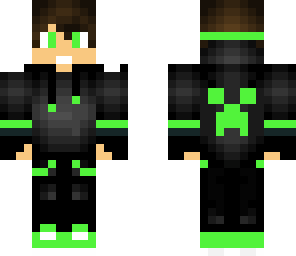 green teen with a coaller