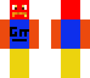 angry rainbow boy