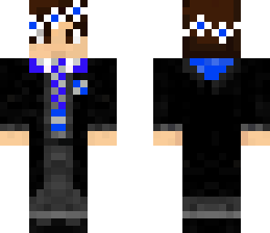 ravenclaw boy with flower