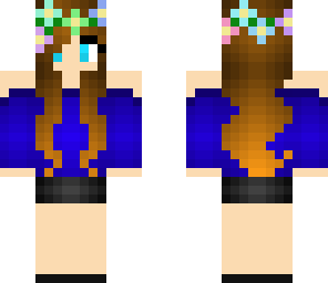 flower crown girl