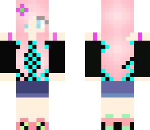 cool girl skin