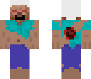 old herobrine in the wild 