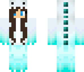 blue dino girl