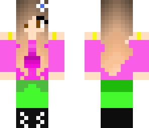 simple girl skin 1
