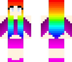 rainbow girl