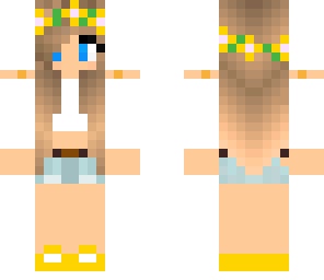 cute yellow flower crown