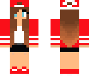 tomboy girl red